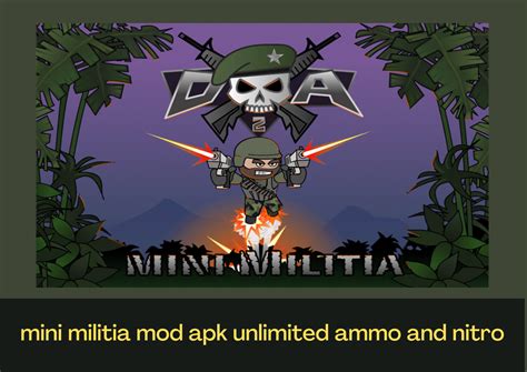 mini militia nitro and ammo hack|Mini Militia Mod APK 5.5.0 (Menu/Ammo/Nitro/ Money).